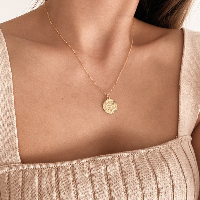 Siren Song Mermaid Medallion Necklace