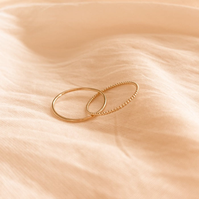 Trendy top gold rings