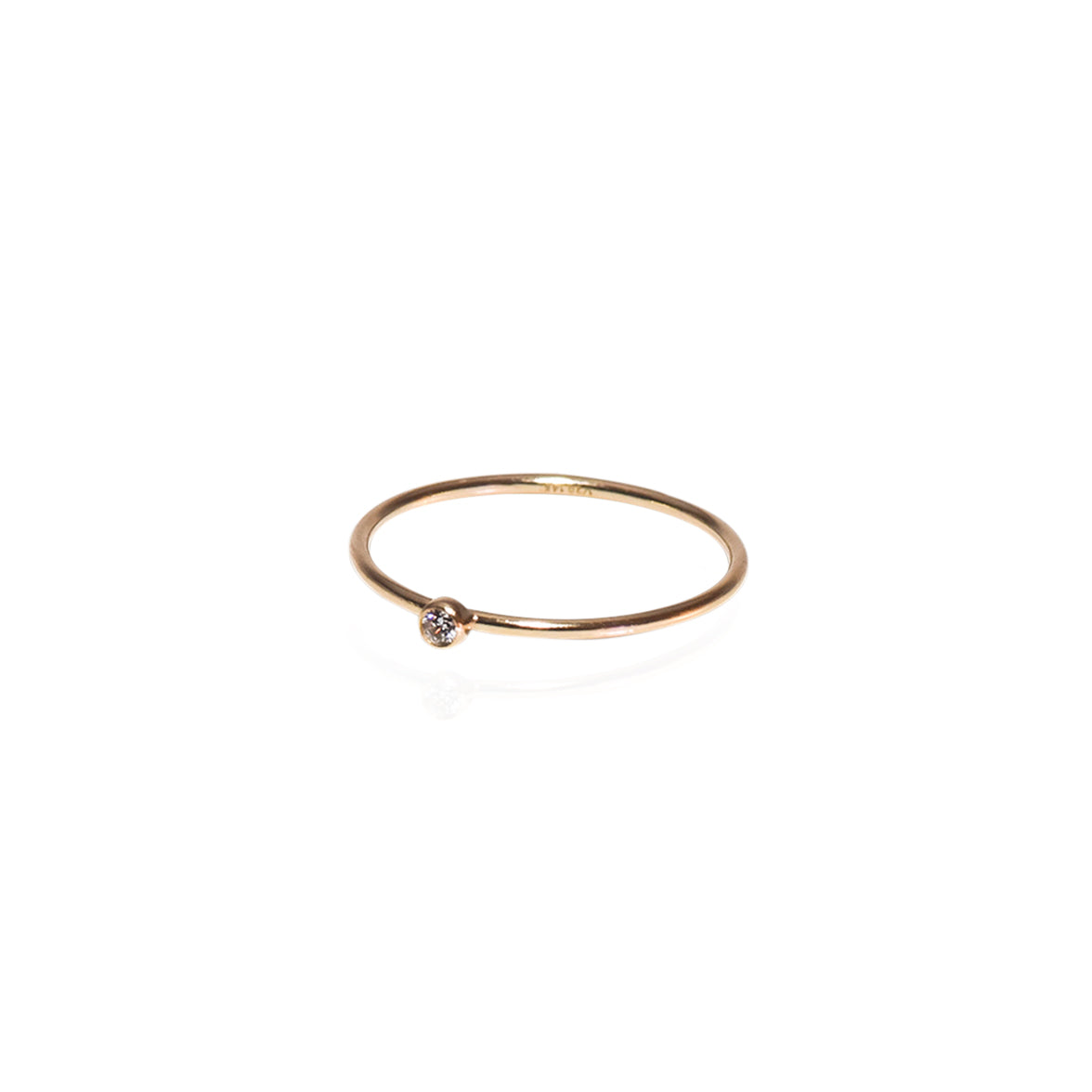 Thin gold rings australia store