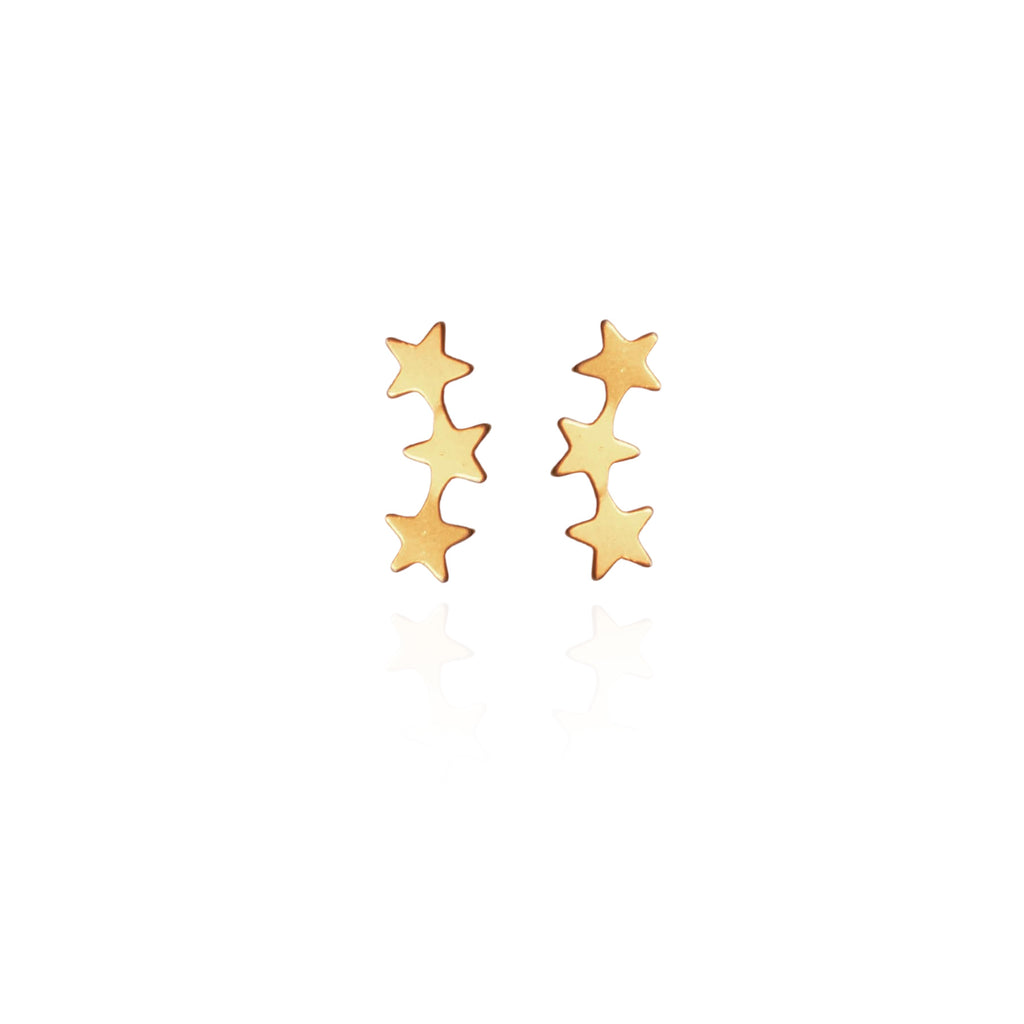 Constellation Star Dainty Gold earrings  buy online australia boho dainty jewellery