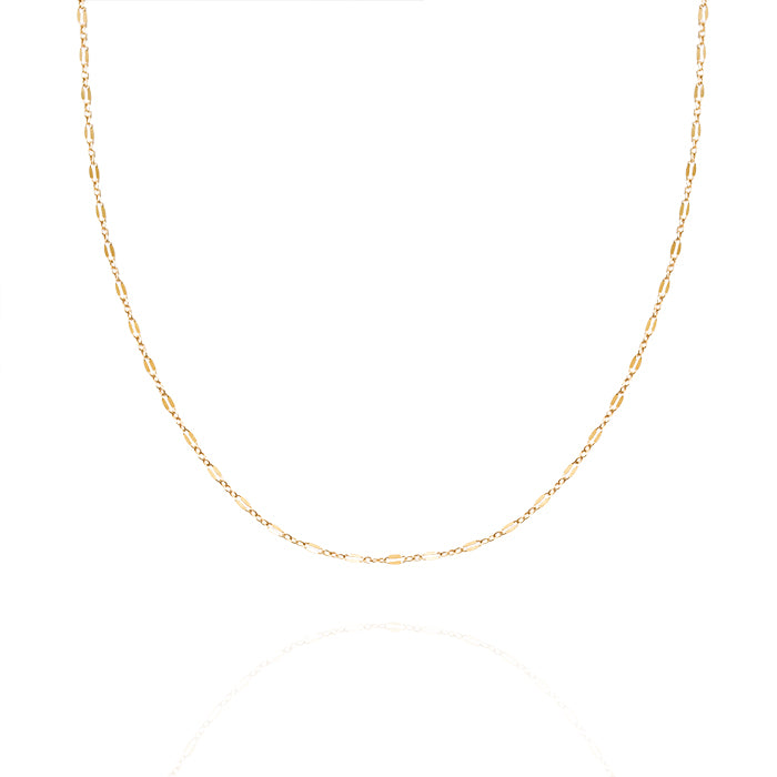 gold link chain choker necklaces