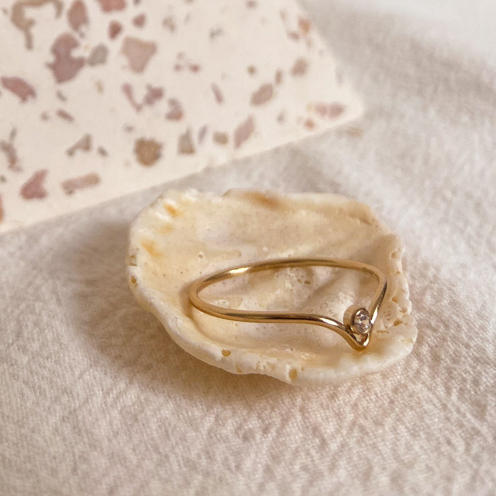 Venus Ring gold stacking rings buy online australia boho lifestyle jewellery